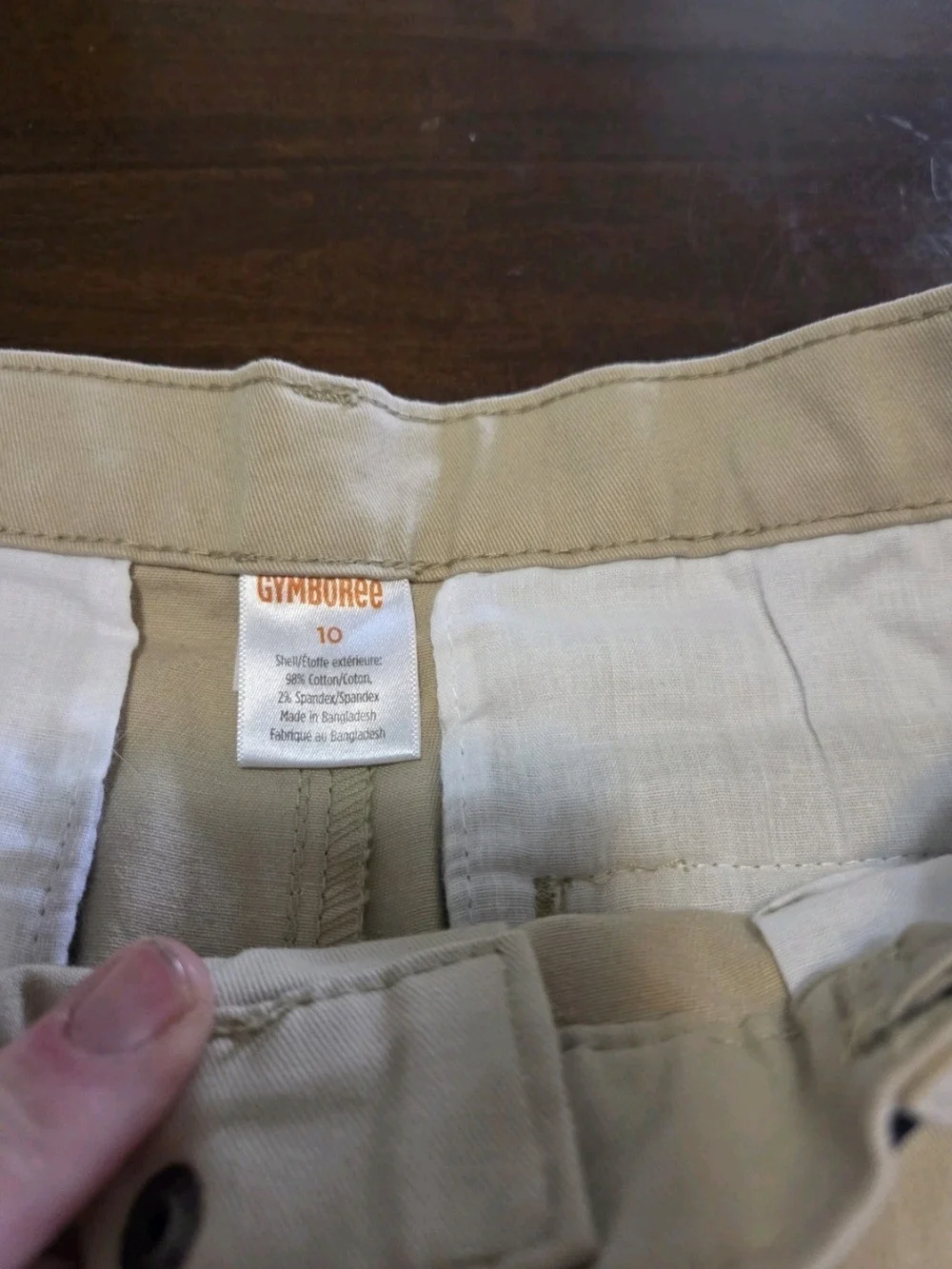 Gymboree brand uniforms Khaki Kids 10 Pants
